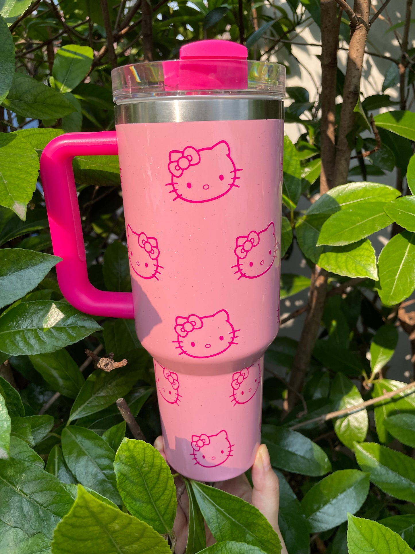 Hello Kitty 40oz Insulated Car Cup – Cute Tumbler for Travel & Daily Use