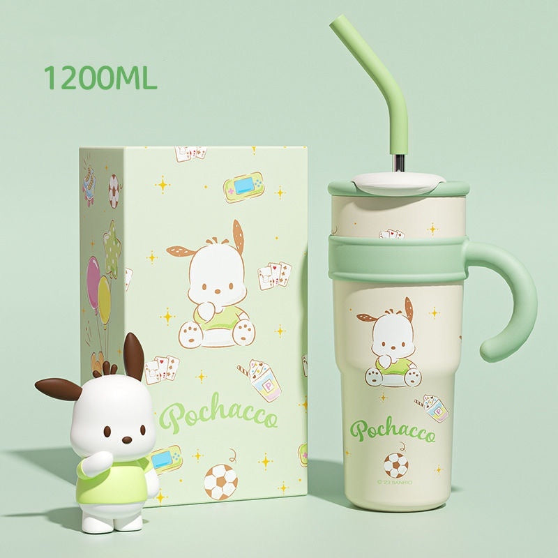 Sanrio Insulated Travel Cup – Fits Car Holders, Cute & Leak-Proof