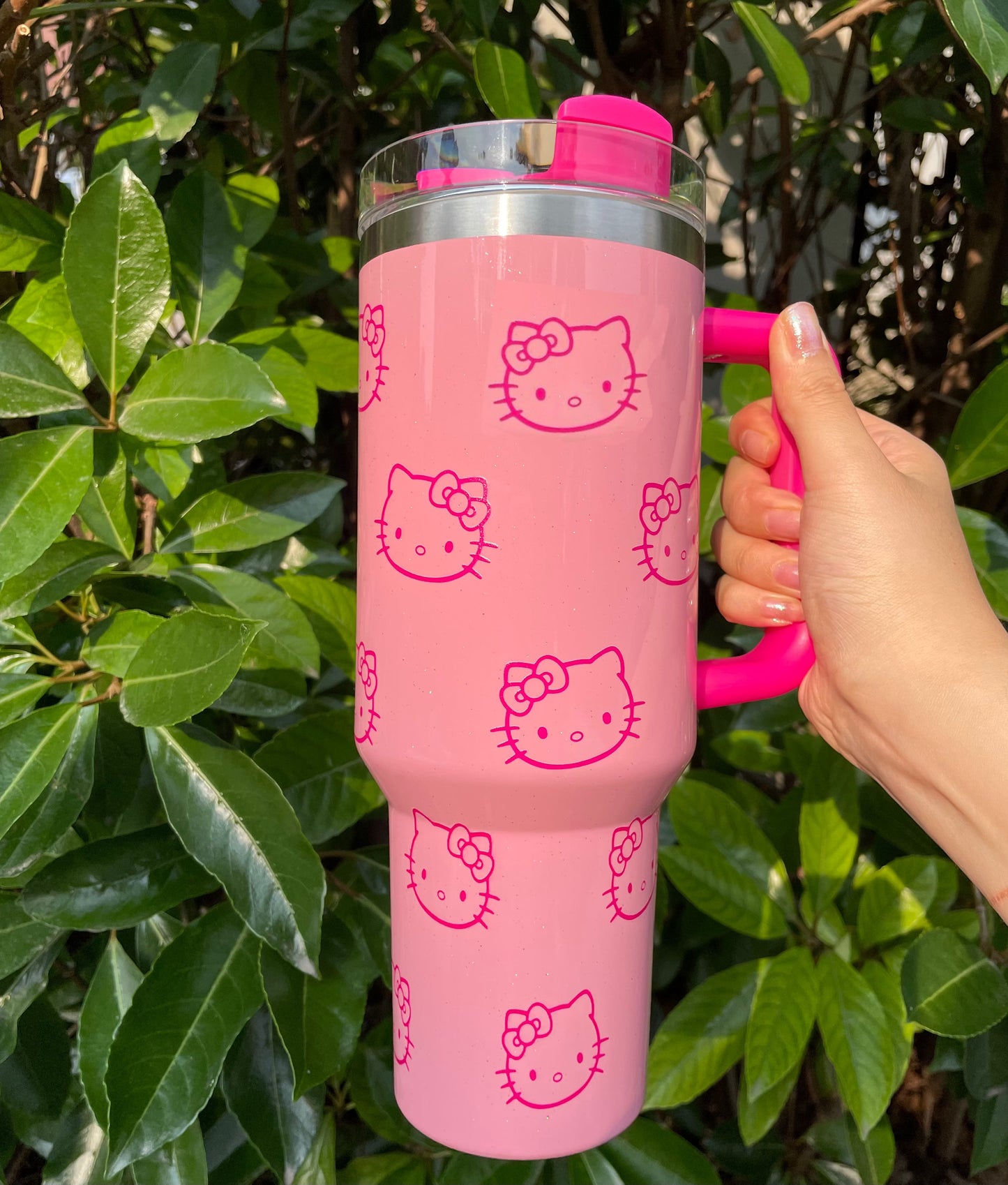 Hello Kitty 40oz Insulated Car Cup – Cute Tumbler for Travel & Daily Use
