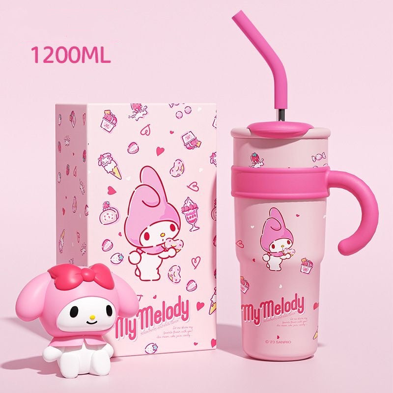 Sanrio Insulated Travel Cup – Fits Car Holders, Cute & Leak-Proof