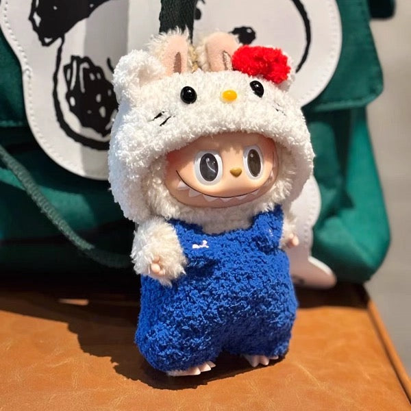 Handmade Knit Outfit – Hello Kitty-Inspired Clothes for Dolls & Display