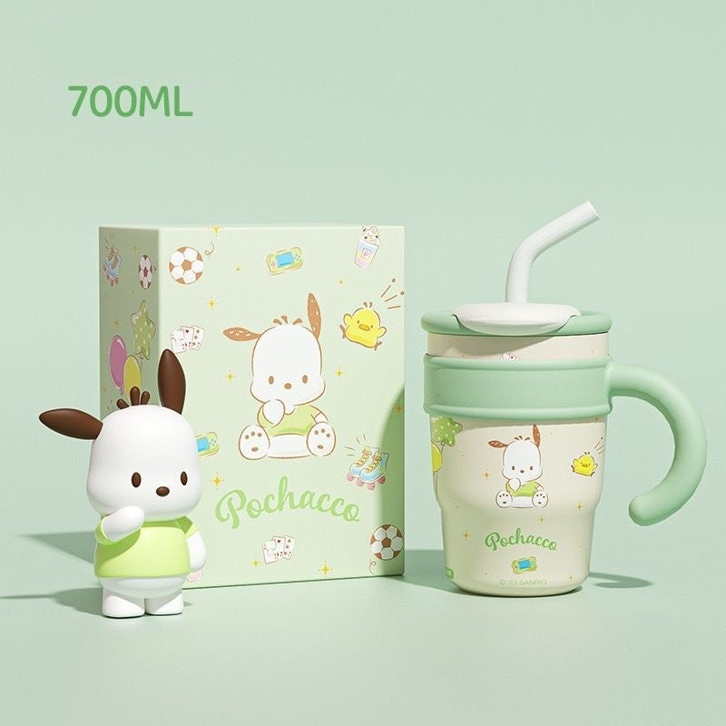 Sanrio Insulated Travel Cup – Fits Car Holders, Cute & Leak-Proof