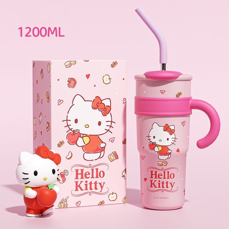 Sanrio Insulated Travel Cup – Fits Car Holders, Cute & Leak-Proof