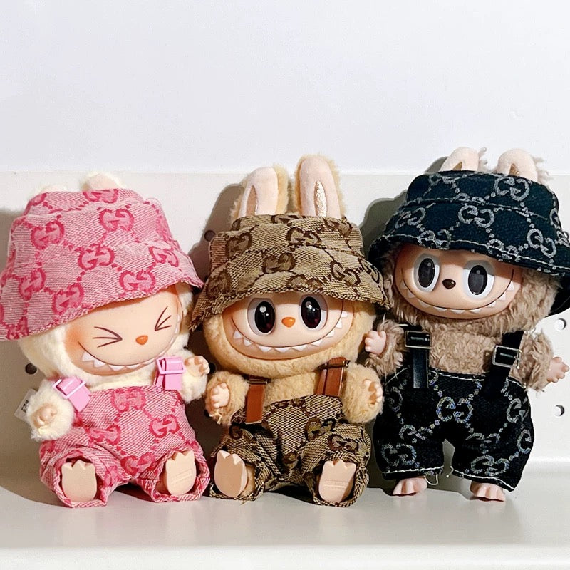 Labubu Utility Outfit – Designer-Style Fashion for Art Toy Collectors