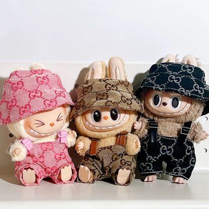 Labubu Utility Outfit – Designer-Style Fashion for Art Toy Collectors
