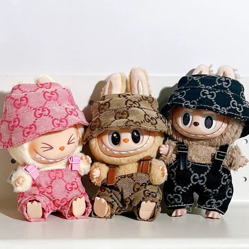 Labubu Utility Outfit – Designer-Style Fashion for Art Toy Collectors