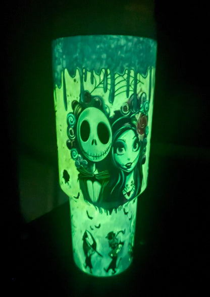 Jack & Sally Tumbler 40oz