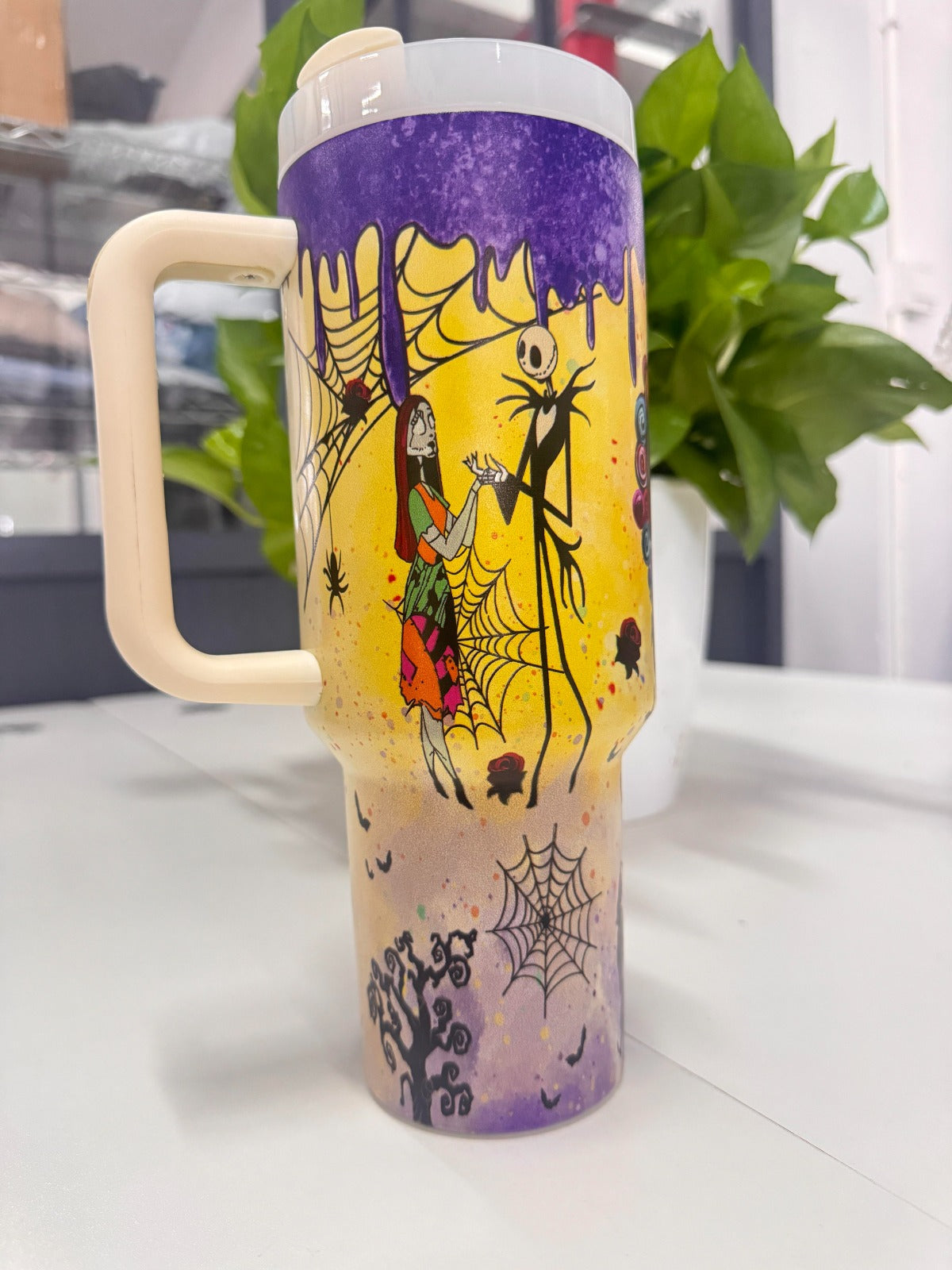 Jack & Sally Tumbler 40oz