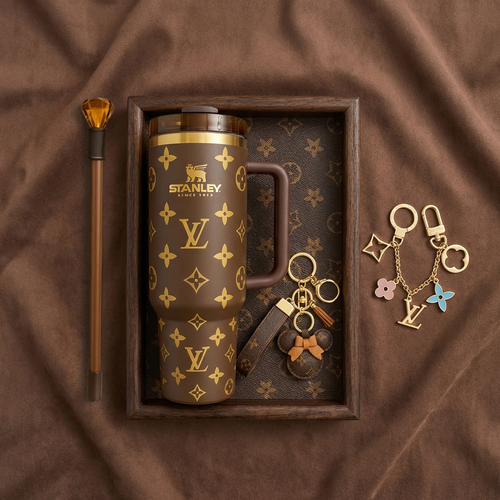 Luxury Tumbler & Accessory Gift Set – 5-Piece