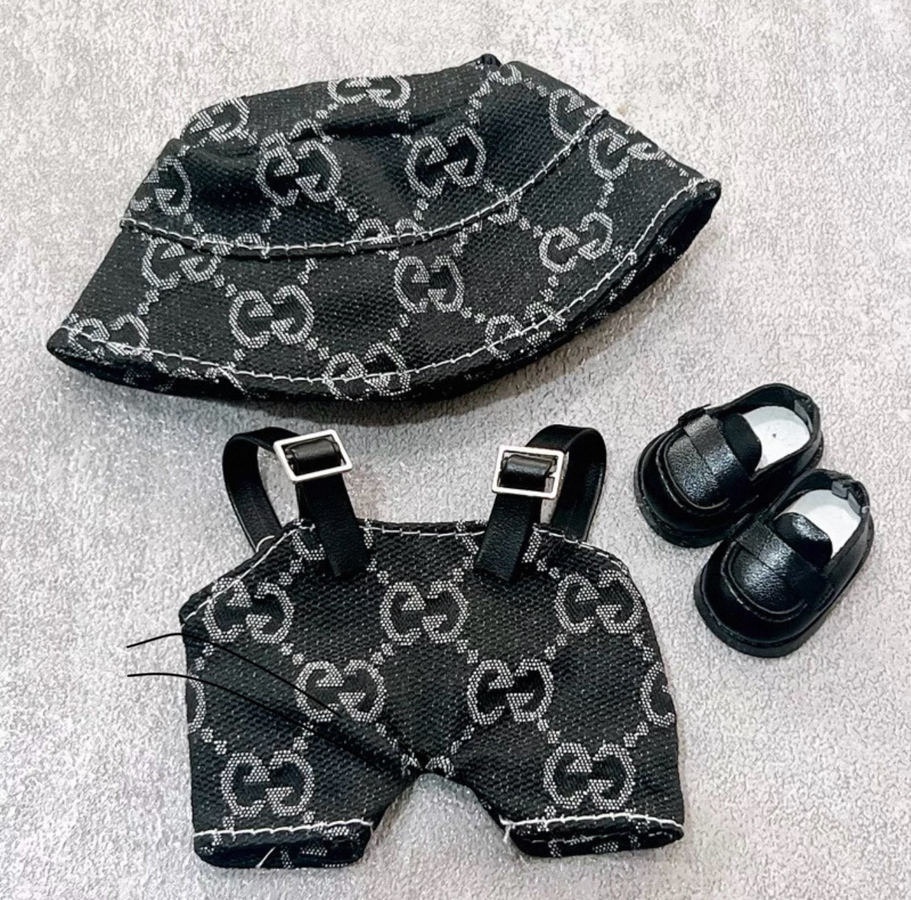 Labubu Utility Outfit – Designer-Style Fashion for Art Toy Collectors