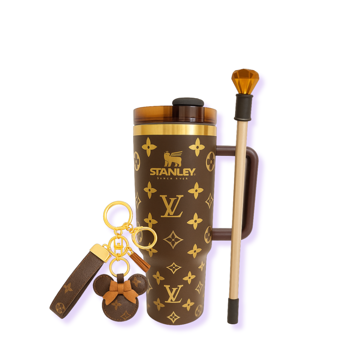 Luxury Tumbler & Accessory Gift Set – 5-Piece
