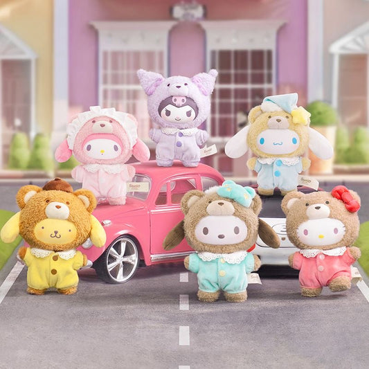 Sanrio Blind Box Plush – Latte Bear by Toptoy (Collectible Surprise Toy)