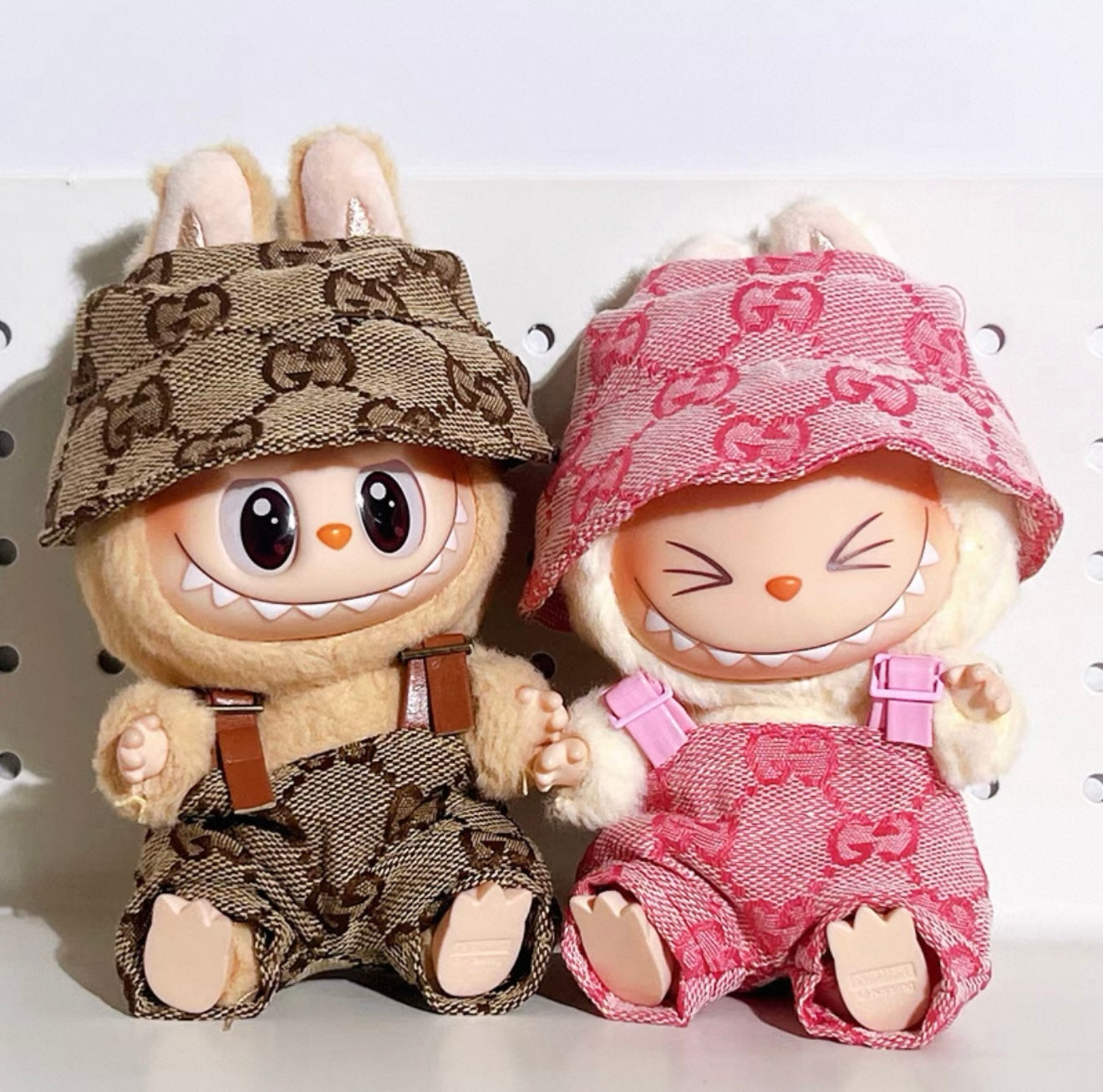 Labubu Utility Outfit – Designer-Style Fashion for Art Toy Collectors